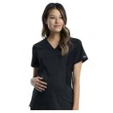 Cherokee Workwear Revolution Women s Scrubs Top Maternity Mock Wrap WW688 - Retail: $45
