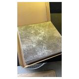20pk Adhesive Concrete Wall/Floor Panels, 12x12" (Texturing in Stock Photo Differs Slightly)