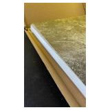 20pk Adhesive Concrete Wall/Floor Panels, 12x12" (Texturing in Stock Photo Differs Slightly)