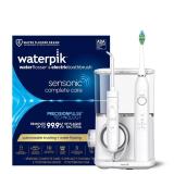 Waterpik Sensonic Complete Care Water Flosser and Rechargeable Electric Toothbrush Combo Set for Teeth Cleaning and Flossing, CC-04, White, Packaging May Vary - Retail: $200