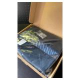Cooper and Nelson Menfts Suit Slim Fit, 3 Piece Suits for Men, One Button Solid Jacket Vest Pants with Tie, Tuxedo Set Dark Navy XS - Retail: $100