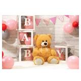 HollyHOME Big Teddy Bear Large Teddy Bear Stuffed Animal Birthday Valentines Day Plush for Kids and Girlfriend 36 inch Tan - Retail: $30