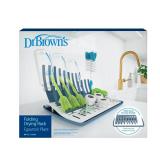 Dr. Brownfts Folding Baby Bottle Drying Rack for Easy Storage, Dry Nipples, Pacifiers and Other Baby Essentials, BPA-Free - Retail: $129