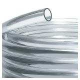Alpine Corporation 100 Ft. PVC Tubing with 14\ Inside Diameter for Ponds and Fountains, Clear - Retail: $23in