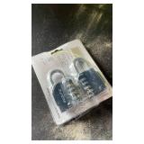 Puroma 4-Digit Resettable Combination Lock, 2 Pack - Retail: $12