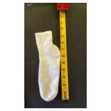 5 Pair Small White Crew Socks