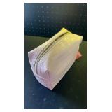 Sonia Kashuk Loaf Makeup Bag - Blush Faux Croc - Retail: $15