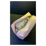 Sonia Kashuk Loaf Makeup Bag - Blush Faux Croc - Retail: $15