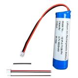 Seasider 3.7V 2600mAh Rechargeable Batteries Li-ion Battery with JST PH2.0 2Pin Connector for DIY Electronics Products, Toys, Lighting, Bluetooth Equipment - Retail: $12