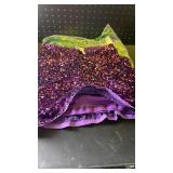 Grace Karen Large Purple Sequin Skirt