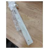 24\ Interior Door Jamb Repair Kit for Interior Doors?Extended Door Strike Plate Reinforcement Plate for Interior Door Deadbolt, Fit Any Interior Door Jamb Door Frame (White) - Retail: $30in