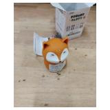 NUOSWEK Mechanical Kitchen Timer, Cute Animal Wind Up 60 Minutes Manual Countdown for Kids, Classroom, Home, Study and Cooking (Orange Fox) - Retail: $9
