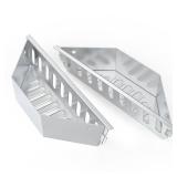 Onlyfire 2Pcs Charcoal Basket Charcoal Briquet Holder BBQ Grilling Accessories Replacement Heavy Duty Steel Coal Holder for Weber 22 \26\in Kettle Grills - Retail: $13in