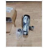 Tub Spout Diverter with Shower Hose Adapter Connection - Chrome Bath Faucet fit for 12\ and 34\in IPS Pipes | Easy Installation and Corrosion Resistant Design - Retail: $35in