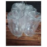 US Acrylic Classic Clear Plastic Reusable Drinking Glasses (Set of 6) 24oz Iced-Tea Cups | BPA-Free Tumblers, Made in USA | Top-Rack Dishwasher Safe - Retail: $24