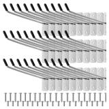 KeaJuidy 30pcs Wall Mounted Hook Heavy Duty Metal Single Hooks Home Storage Organizer Hanger Stainless Steel Hook Garage Hooks Tool for Garage Shop Retail Office Kitchen Store Display (6in15cm) - Reta