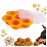 Vodolo Frozen Dog Treat Mold Large for Pupsicle with Lid, Silicone Ice Tray Molds for Freezing, Freeze Refill Treats for Pupsicle Toy 25 lbs and Up - Retail: $9