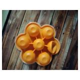 Vodolo Frozen Dog Treat Mold Large for Pupsicle with Lid, Silicone Ice Tray Molds for Freezing, Freeze Refill Treats for Pupsicle Toy 25 lbs and Up - Retail: $9