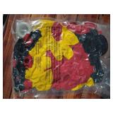 Red Black Yellow Balloons Arch Garland Kit, Cartoon Birthday Party Balloons with Lightning Star Balloons for Cartoon Theme Birthday Baby Shower Party Decor - Retail: $16