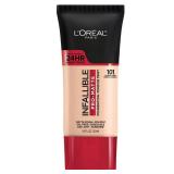 LftOreal Paris Cosmetics Makeup Infallible Pro-Matte Liquid Longwear Foundation, Classic Ivory, 1 fl oz - Retail: $10