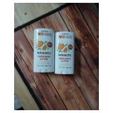 Schmidtfts Aluminum-Free Vegan Deodorant Sandalwood and Citrus 2 Count for Women and Men, with 24 Hour Odor Protection, Natural Ingredients, Cruelty-Free, 2.65 oz - Retail: $18