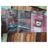 Breling Western Cowgirl Birthday Banner Cowboy Backdrop Photography Booth Prop Pink Cowgirl Party Background for Girls Cowboy Birthday Baby Shower Party Decorations Supplies, 71 x 43 Inch - Retail: $1