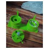 Heart Shaped Button Maker Interchangeable Die Mold 58 MM for Slide Rail Button Maker Machine Button Part Supplies Accessories for Pin Press Machine - Retail: $36