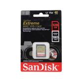 SanDisk 128GB Extreme SDXC UHS-I Memory Card - C10, U3, V30, 4K, UHD, SD Card - SDSDXVA-128G-GNCIN - Retail: $18