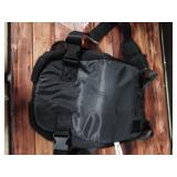 Pawaboo Pet Carrier Backpack, Adjustable Pet Front Cat Dog Carrier Backpack Travel Bag, Legs Out, Easy-Fit for Traveling Hiking Camping for Small Medium Dogs Cats Puppies, Large, Black - Retail: $30
