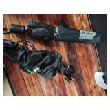 UPF 50+ Beach Umbrella with Adjustable Universal Clamp - Retail: $30