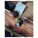Sougayilang Trolling Reel Saltwater Level Wind Reels, Drag Reels Boat Fishing Ocean Fishing for Sea Bass Grouper Salmon-SHA30-Golden - Retail: $66