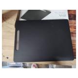 Ibyx Elegant Sliding Tray for Your Coffee Maker and Heavy Kitchen Appliances - Sturdy, Slides Easily from Under The Cabinet (Black, 12W x 16D) - Retail: $39