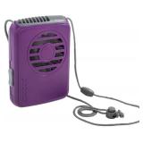 O2COOL Battery Powered Deluxe Necklace Fan For Personal Cooling With Adjustable Lanyard (Purple) - Retail: $10