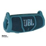 GETGEAR Silicone Cover Sleeve for JBL Charge 5 - Portable Bluetooth Speaker, Featured Design with More Protection, Best Matching in Shape and Color (Blue) - Retail: $17