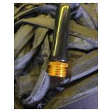 Toolasin Garden Hose 50ft, Non-Expanding, Lightweight, Leak-Proof Metal interface, No-Knots, Portable, Wear-Resistant, Sturdy, Flexible, 34GHT, Water Hose for Yard, Garden - Retail: $27