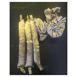 BLINKEEN Satin Heatless Hair Curler 3Sets6PCS, Flexi Rod for All Hair Types, No Heat Curlers to Sleep In - C-3Sets-Golden - Retail: $10