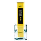 PH Meter for Water Hydroponics Digital PH Tester Pen 0.01 High Accuracy Pocket Size with 0-14 PH Measurement Range for Household Drinking, Pool and Aquarium - Retail: $7