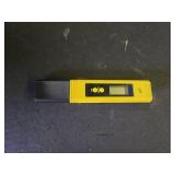PH Meter for Water Hydroponics Digital PH Tester Pen 0.01 High Accuracy Pocket Size with 0-14 PH Measurement Range for Household Drinking, Pool and Aquarium - Retail: $7