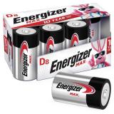 Energizer MAX D Batteries (8 Pack)  D Cell Alkaline Batteries