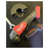 Milwaukee 2880-20 M18 FUEL Brushless Lithium-Ion 4-12 in.  5 in. Cordless Small Angle Grinder with No-Lock Paddle Switch (Tool Only) - Retail: $147