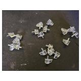 3 Millimeters or 18 Inch Shelf Support Peg?Support Cabinet Shelf Pins?Clear Plastic Replacement Peg Cabinet Shelf Supports Pins Shelf Holder Locking Pins (19 Pieces) - Retail: $9