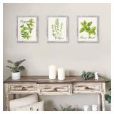 upsimples 11x14 Picture Frame, Display Pictures 8x10 with Mat or 11 x 14 Without, Wall Hanging Photo Frames, Rustic White, 1 Pack - Retail: $10