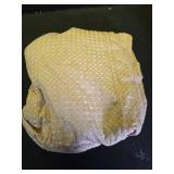 MIYE Pleated Waffle Weave Bed Skirt, Tailored Dust Ruffle 12 Inch Drop Easy Fit, Machine Washable,No Split Corners (Beige,Cal King - 12" Drop)