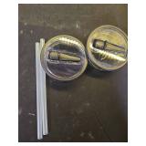 40 oz Tumbler Flip Straw Lid Replacement fit for Stanley Quencher, Spill Proof Tumbler Cover for Stanley Cup - Retail: $10