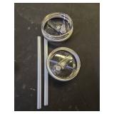 40 oz Tumbler Flip Straw Lid Replacement fit for Stanley Quencher, Spill Proof Tumbler Cover for Stanley Cup - Retail: $10