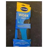 Work All-Day Superior Comfort Insoles (with) Massaging Gel, Women, 1 Pair, Trim to Fit - Retail: $13
