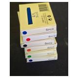 30 PCS Jinhao Fountain Pen Ink Cartridges Refill 6 Colors Set, Black, Blue, Apple Green, Purple, Red and Orange International Standard Size 2.6mm Bore Diameter - Retail: $9