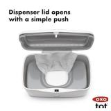 OXO Tot Perfect Pull Wipes Dispenser, Gray - Retail: $21