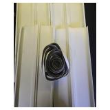 Portable Air Conditioner Window Vent Kit 26-62" Adjustable with Universal 5.05.9" Adapter Security Lock 2 Weather Stripping Perfect Fit for LG Portable AC Vertical Horizontal Sliding Window Seal Kit