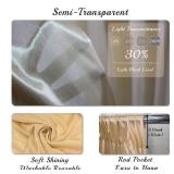 SweetEasy 2pcs 5ftx10ft Wedding Backdrop Curtains for Parties Birthday Baby Shower Bridal Home Party Festival Engagement Arch Party Stage Decorations Photography(Champagne) - Retail: $19